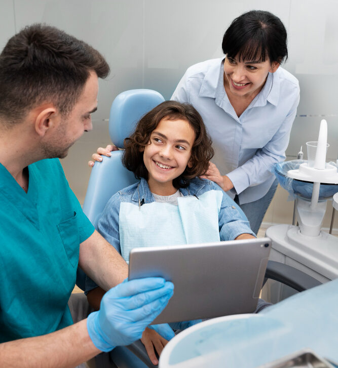 Patient preparing documents and insurance information for a dental appointment
